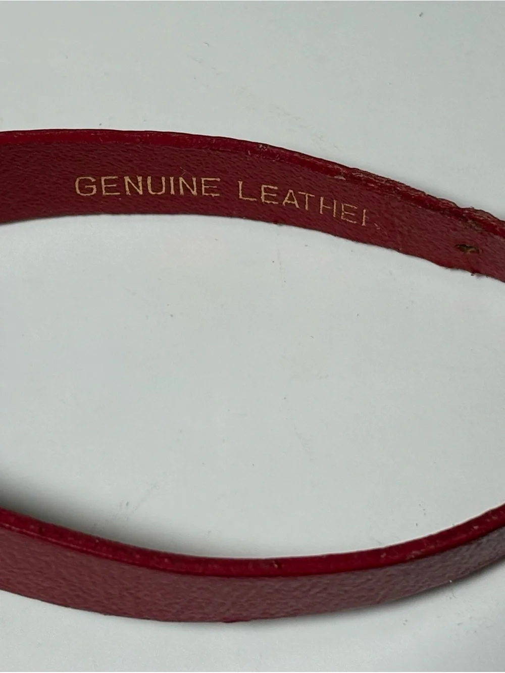 Vintage Armitron Red Digital Leather Strap Watch - 45/8632 C63GL130G